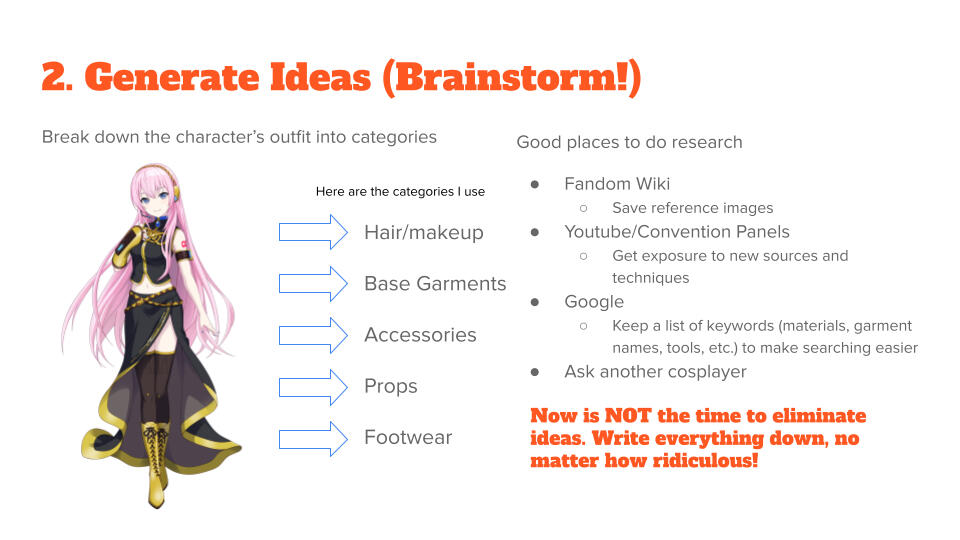 Generate Ideas Generate Ideas